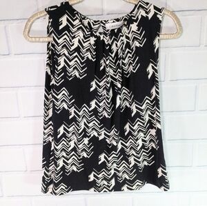 Calvin Klein Pleated Knit Sleeveless Top